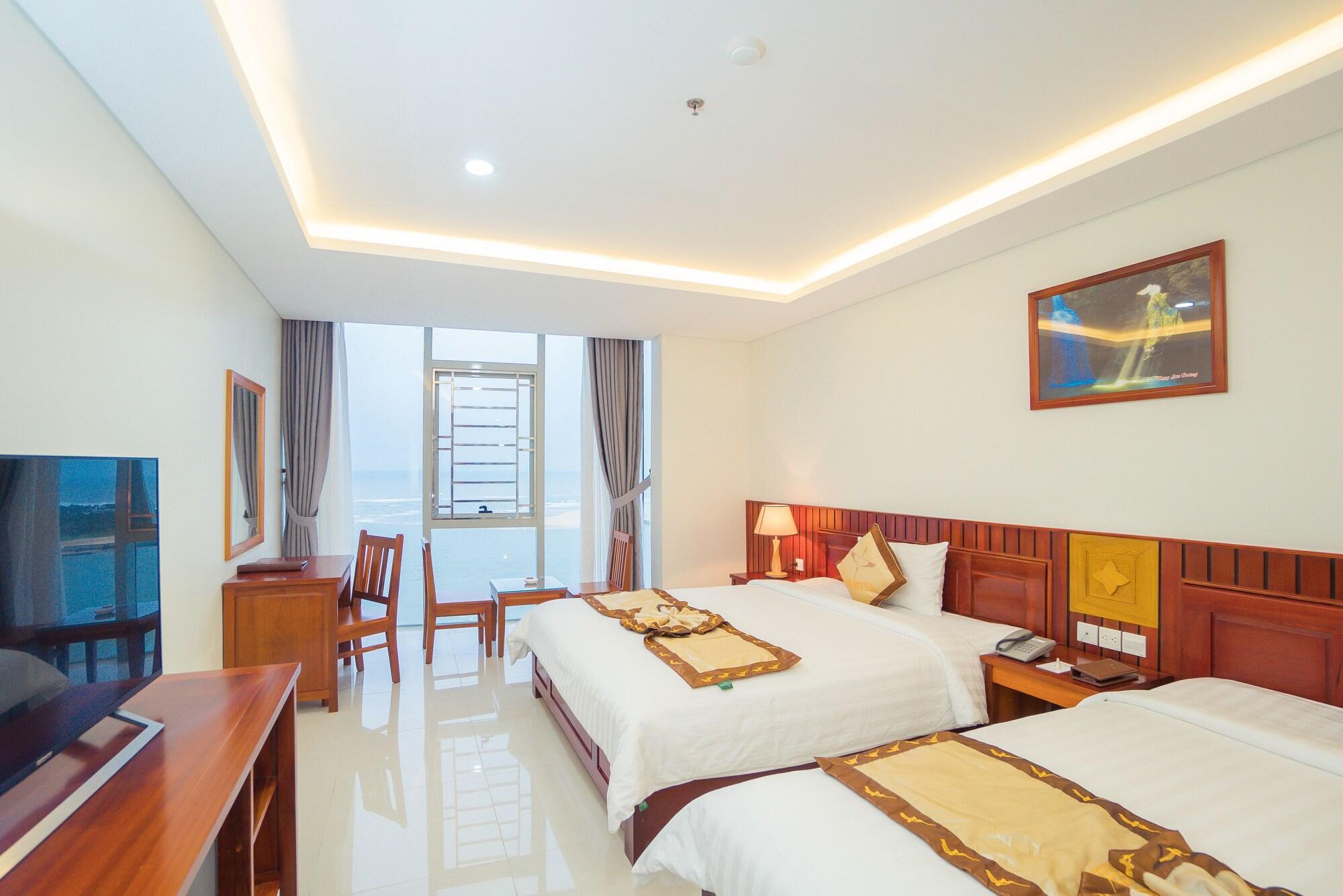 Vinh Hoang Hotel Донгхой Экстерьер фото