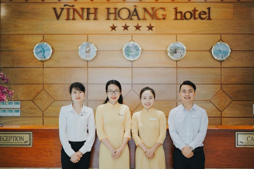 Vinh Hoang Hotel Донгхой Экстерьер фото