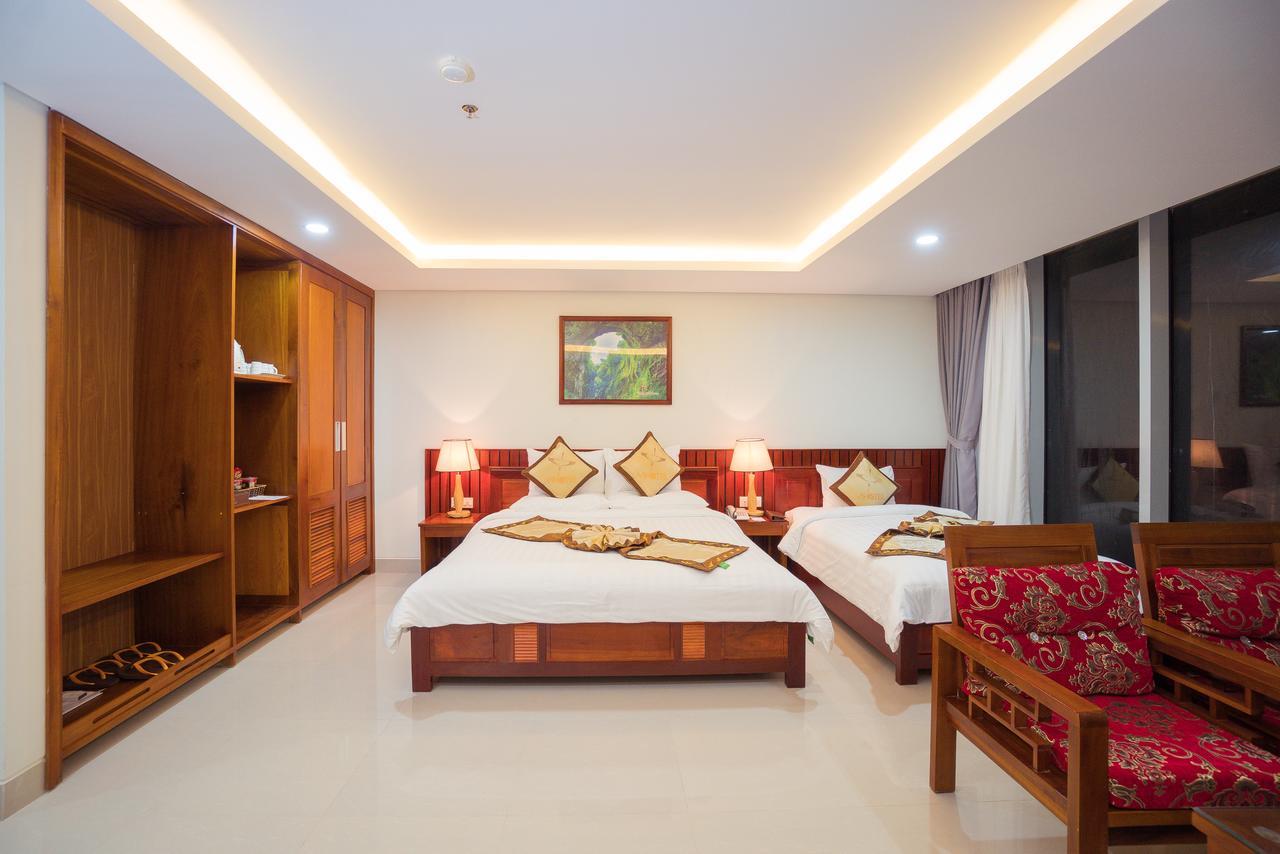 Vinh Hoang Hotel Донгхой Экстерьер фото